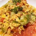 IHクッカー's cooksnap of when they made 卵とトマトの炒め物.