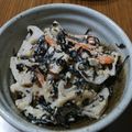 ramieru's cooksnap of when they made レンジ◎れんこんとひじきのごまマヨサラダ.