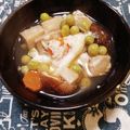 ﾁｲﾁｬﾝﾏﾏ's cooksnap of when they made えんどう豆と高野豆腐の煮物.