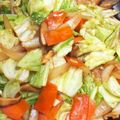 クックIXH46I☆'s cooksnap of when they made ほっともっと直伝 野菜炒め 分量.