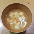 ラリー＆サラ's cooksnap of when they made 今宵の味噌汁/豆腐と油揚げ.