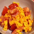 Satowana's cooksnap of when they made トマトとふわふわ卵のマヨソテー.