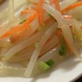 MULA's cooksnap of when they made もやしと人参のねぎ塩サラダ.
