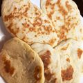 hiyoko17's cooksnap of when they made HBで♡米粉のナン.