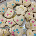 ごま好きせんベー's cooksnap of when they made 簡単おやつ☆きな粉の型抜きクッキー。.