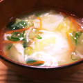 みかりんさん。's cooksnap of when they made キャベツと人参と油揚げ＋卵の味噌汁♡.