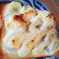 失敗１００回成功２回's cooksnap of when they made バナナマヨトースト♪.