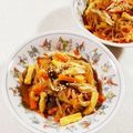 みぽぽ37's cooksnap of when they made しめじ人参糸こんにゃくのきんぴら.