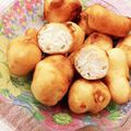 haures's cooksnap of when they made 簡単！サクッもちっ☆片栗粉ドーナツ.