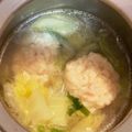 ☆ドキンちゃん☆”'s cooksnap of when they made 白菜と春雨の肉団子スープ.