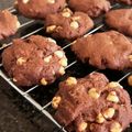 ライナス犬's cooksnap of when they made ココアチョコチップクッキー♪.