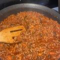 Adina88's cooksnap of when they made 簡単！！ミートソースパスタ！.