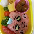まろたこ's cooksnap of when they made おぱんちゅうさぎおにぎり弁当！.