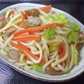 雑ママンボウ's cooksnap of when they made 冷凍うどん大活躍！簡単焼きうどん！.