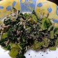 クック00Q0QZ☆'s cooksnap of when they made ふきの葉のじゃこ入り炒め.
