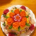 ☆♡小春♡☆'s cooksnap of when they made 寿司ケーキからの手巻き寿司♪.