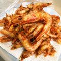 カラえり's cooksnap of when they made 芝エビ唐揚げ.