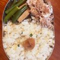 なーなちゃん's cooksnap of when they made ねぎと天かすの＊おにぎり.
