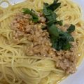 プリズンブレイク's cooksnap of when they made 納豆たまご醤油パスタ.
