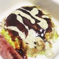 rik_piyo's cooksnap of when they made 本当に痩せた！オートミールでお好み焼き.