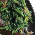 かな１０'s cooksnap of when they made ほうれん草のクルミ胡麻和え.