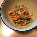 かずくん☆'s cooksnap of when they made 春菊と人参のごま和え.