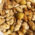 ame-ikuru's cooksnap of when they made 鶏胸肉とじゃがいもの甘辛炒め.