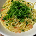☆さぶ☆☆'s cooksnap of when they made 白だしとごま油で！簡単明太子パスタ.