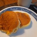 ころころけいちゃん's cooksnap of when they made 簡単ふわふわ★スフレパンケーキ.