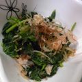 ponsyuke♪'s cooksnap of when they made 簡単★モロヘイヤのお浸し.