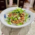 Superlittleboo's cooksnap of when they made 大根と納豆のサラダ.