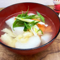horseland's cooksnap of when they made さといものみそ汁.
