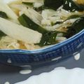 春美姫's cooksnap of when they made 長芋とわかめのポン酢サラダ.