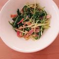 クック5FKMOZ☆'s cooksnap of when they made 子供絶賛☆水菜のガーリックマヨ炒め.