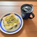 Etsu☆ko's cooksnap of when they made ✿キウイジャムトースト✿.