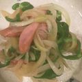 かずくん☆'s cooksnap of when they made ピーマンと玉葱のベーコン炒め.