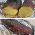 しゅい6's cooksnap of when they made 紅はるか×石油ストーブで焼き芋.