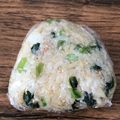 クック5XHP3J☆'s cooksnap of when they made 小松菜としらすのおにぎり.