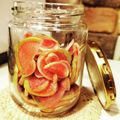 ダッフィーニーうに's cooksnap of when they made 紅芯大根のかんたん酢漬け.