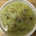 かおり♡♡♡'s cooksnap of when they made あさりとキャベツの白だしスープ.