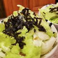 ダッフィーニーうに's cooksnap of when they made 超簡単！レタスと海苔のオリーブ醤油サラダ.