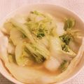 私市ビッキーズ津門巳's cooksnap of when they made 材料2つ！はんぺんと白菜の煮物♡.