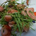 あゆたっくん's cooksnap of when they made 豆苗であと1品 魚肉ソーセージと豆苗炒め.