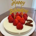おなかすいたぬき's cooksnap of when they made ■卵不使用■2歳のがっつり誕生日ケーキ♪.