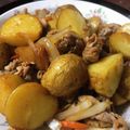 ちょこぱいん's cooksnap of when they made 節約レシピ！新じゃがと豚こまの甘辛煮.