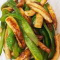 クックXI961T☆'s cooksnap of when they made 簡単手軽【竹輪とピーマンの青椒肉絲風炒め.