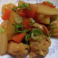 TYSK's cooksnap of when they made ◆大根と鶏肉のスピードおかず◆.