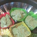 すみれおばさん's cooksnap of when they made 離乳食☆ほうれん草蒸しパン.