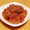 ドルフィンサーモン's cooksnap of when they made ♕ゴロゴロ～岩ハンバーグ♕トマト煮込み.