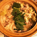 ハマカヨ's cooksnap of when they made 豚バラ鍋 〜もつ鍋風スープで〜.